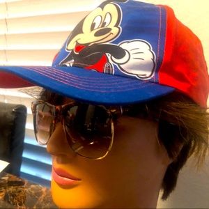 Disney Mickey Mouse Youth’s Red Blue hats Adjustable Baseball cap